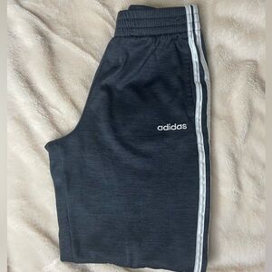 3 for $12: Adidas White Stripes Charcoal Black Children’s Joggers Size L 14/16